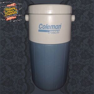 coleman polylite 5590 Cooler Half Gallon with Spout Blue